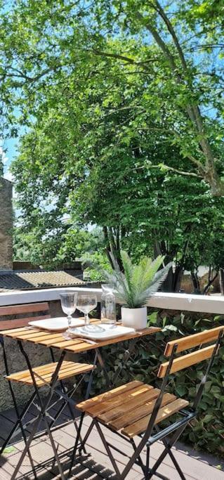 #New#Terrasse Sud Ouest#Pied De La Cite #1 Daire Carcassonne Dış mekan fotoğraf